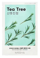 MISSHA Airy Fit Tea Tree sejas maska, 19 g