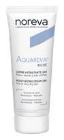 NOREVA Aquareva Rich 24h Moisturizing sejas krēms, 40 ml