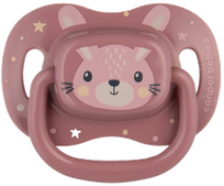 CANPOL BABIES Cute Animals, 0-6 mēn Pink māneklītis, 1 gab.