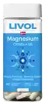 LIVOL  Extra Magnija Citrāts+B6 chewable tablets, 100 pcs.