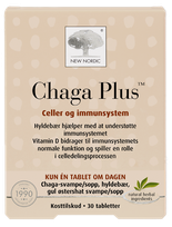 NEW NORDIC Chaga Plus tabletes, 30 gab.
