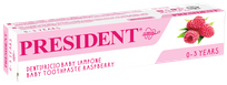 PRESIDENT Baby Raspberry toothpaste, 30 ml