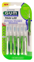 GUM Trav-Ler 1,1 mm interdental brush, 6 pcs.