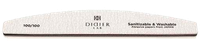 DIDIER LAB Halfmoon Speedy Zebra 100/100 nail file, 1 pcs.