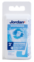 JORDAN Whitening насадки для электрической зубной щетки, 2 шт.