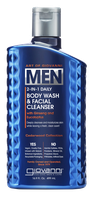 GIOVANNI Men 2-In-1 Daily with Ginseng & Eucalyptus attīrošs līdzeklis, 499 ml