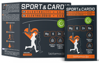 BIOFARMACIJA Bio Magnijs + Bio Kālijs Sport&Cardio powder, 14 pcs.
