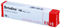 BETADINE 10 % ziede, 20 g