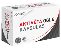 JONAX Aktivētā Ogle kapsulas, 20 gab.