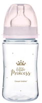 CANPOL BABIES Anti-colic PP Easy Start Royal Baby Pink pudelīte, 240 ml