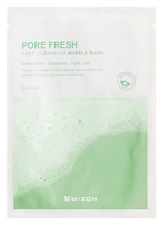 MIZON Pore Fresh Deep Cleansing Bubble facial mask, 25 g