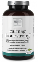 NEW NORDIC Cal Mag Bone Strong kapsulas, 120 gab.