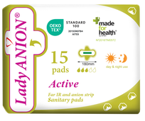 LADY ANION Active pads, 15 pcs.