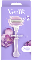 GILLETTE Comfortglide Breeze 2 replacement cassettes +  razor, 1 pcs.