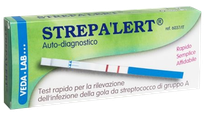 VEDA LAB Strepa’lert A grupas B-hemolītisko streptokoku baktēriju, pašnoteikšanas testa strēmeles, 1 gab.