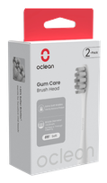 OCLEAN Professional Gum Care P1C12 White elektriskās zobu birstes uzgaļi, 2 gab.
