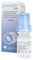 EDENORM   Free 5 % eye drops, 10 ml