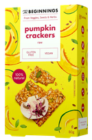 THE BEGINNINGS Pumpkin  crackers, 80 g