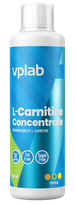 VPLAB L-carnitine ar tropisku augļu garšu koncentrāts, 500 ml