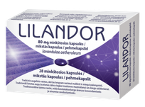 LILANDOR 80 mg kapsulas, 28 gab.