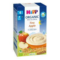 HIPP Organic Milk & Cereal Good Night Fine Apple (4+) biezputra, 250 g