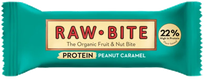 RAWBITE proteīna, ar karameli batoniņš, 45 g