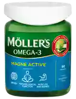 MOLLERS Omega-3 Magne Active capsules, 90 pcs.