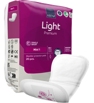 ABENA Light Mini 1 Premium uroloģiskie ieliktņi, 20 gab.