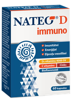 NATEO D immuno SV4000 kapsulas, 60 gab.