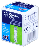CONTOUR PLUS test strips, 50 pcs.