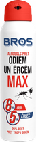 BROS MAX aerosols līdzeklis pret odiem un ērcēm, 90 ml