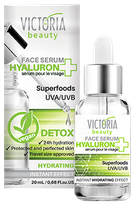 VICTORIA BEAUTY Hyaluron+ Hydrating Superfoods serums, 20 ml