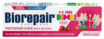 BIOREPAIR Kids (Zemeņuu, 0-6 g.) zobu pasta, 50 ml