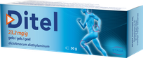 DITEL 23,2 мг/г диклофенака гель, 50 г