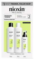 NIOXIN Hair Care System 2 Kit for Natural Hair with Progressed Thinning set, 1 pcs.