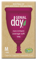 GENIAL DAY Tpe M menstruālā piltuve, 1 gab.