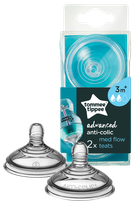 TOMMEE TIPPEE Anti-Colic 3 m+ pacifier, 2 pcs.