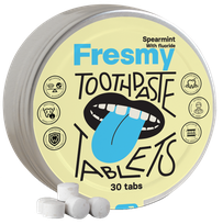 FRESMY Spearmint зубная паста в таблетках, 30 шт.