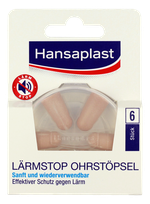 HANSAPLAST Larm Stop ear plugs, 6 pcs.