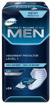 TENA Men Light Level 1 uroloģiskie ieliktņi, 24 gab.