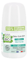 SO BIO ETIC 24H Mint deodorant, 50 ml