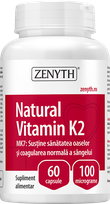 ZENYTH Natural Vitamin K2 capsules, 60 pcs.