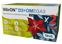 VITIRON D3 Omega 3 4000 IU Srong (1+1) capsules, 60 pcs.