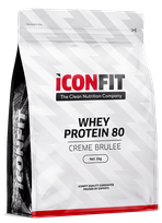 ICONFIT Whey Protein 80 - Creme Brulee pulveris, 1000 g
