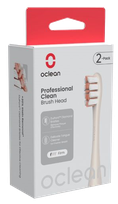 OCLEAN Professional Clean P1C8 Golden elektriskās zobu birstes uzgaļi, 2 gab.