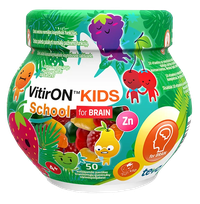 VITIRON Kids School for BRAIN lozenges, 50 pcs.