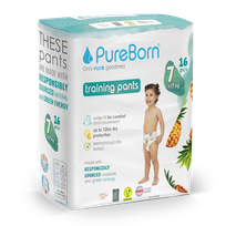 PUREBORN Pull Ups Single Pack S7 (>17 kg) biksītes, 16 gab.