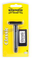 WILKINSON SWORD Double Edge 5 asmeņi + skuveklis, 1 gab.