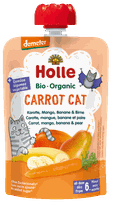 HOLLE Carrot, mango, banana and pear puree, 100 g
