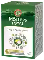 MOLLERS Total Omega - 3 tabletes + kapsulas, 56 gab.